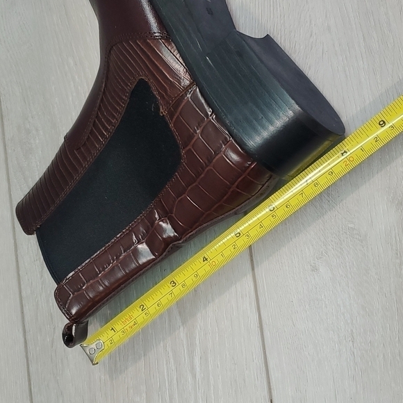 NEW Jeffrey Campbell Edmond High Top Western Womens Leather Booties shoes - Picture 16 of 16